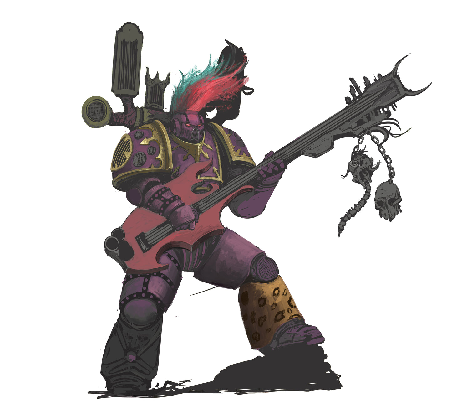 Noise Marine 40K - fanart